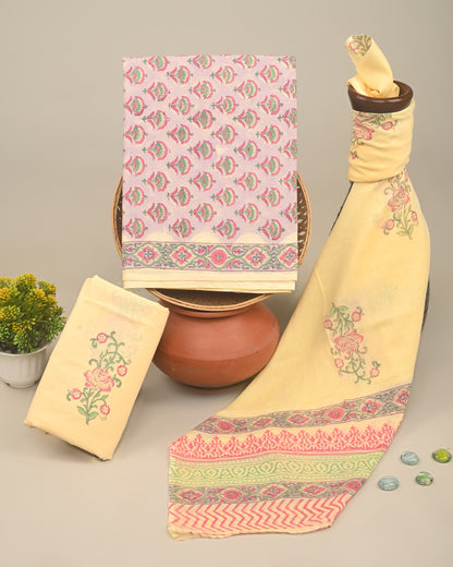 COTTON DUPATTA COTTON SUIT