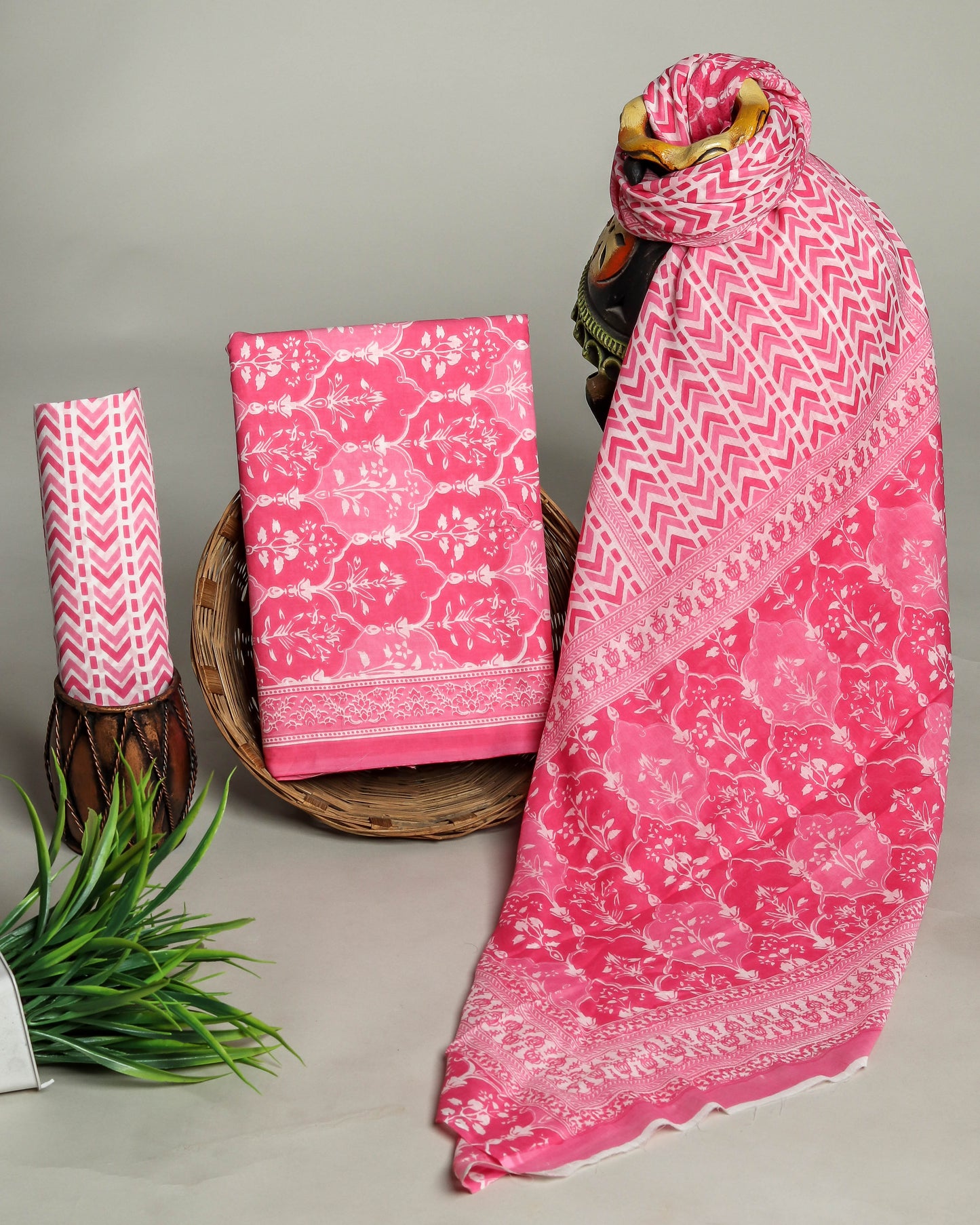 COTTON DUPATTA COTTON SUIT