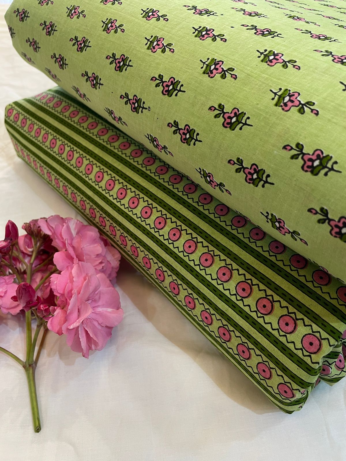 Jaipuri Cotton Fabric Combo Mix & Match Screen Printed Designs