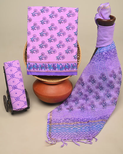 KOTA DORIYA DUPATTA COTTON SUIT